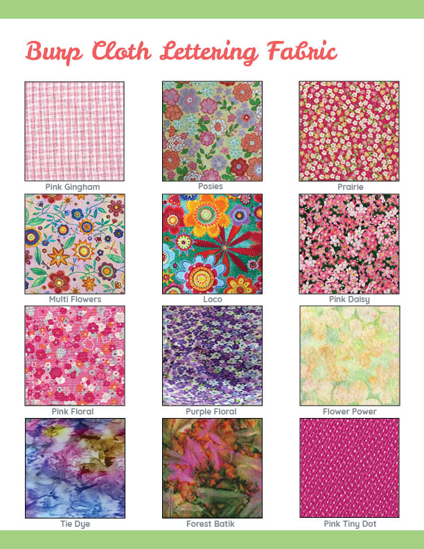 Burp Cloths