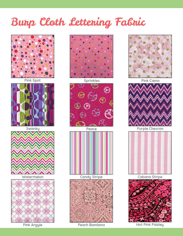 Burp Cloths