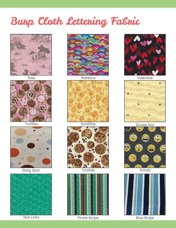 Burp Cloths