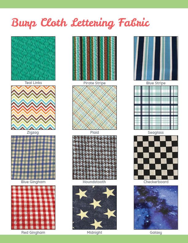Burp Cloths
