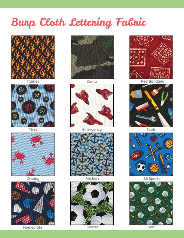 Burp Cloths