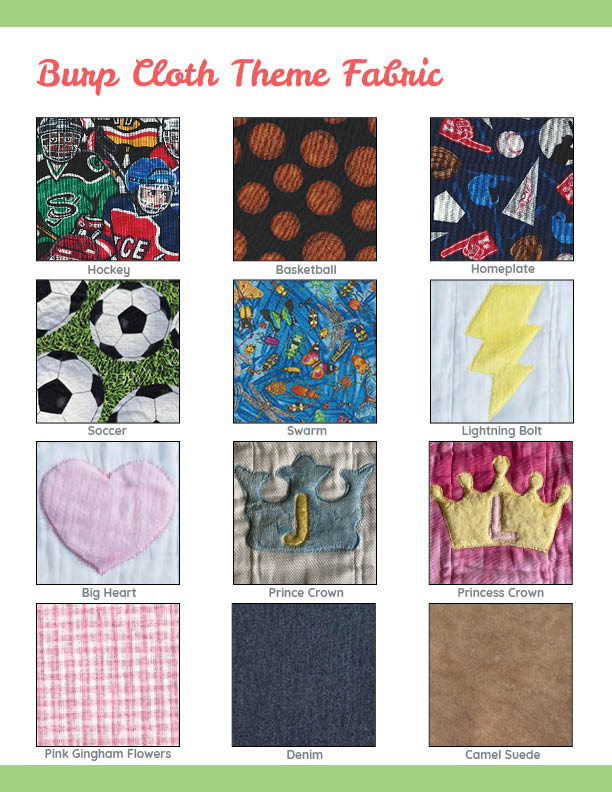 Burp Cloths
